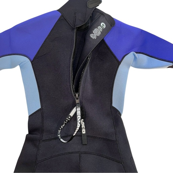 Sea-Doo Exotic Shorty Wetsuit Deep Purple XS - Picture 4 of 9